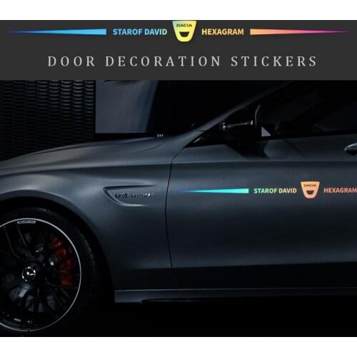 Creativity Letter Car Emblem Decal Auto Automobile Bonnet Sticker Car-styling For Dacia Lodgy 2 Mcv Sandero Duster Logan Sandero