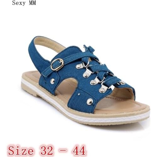 Summer Style Shoes Slides Women Flat Sandals Woman Shoes Flip Flops Slippers Ladies Sandals Plus Size 34 - 40 41 42 43