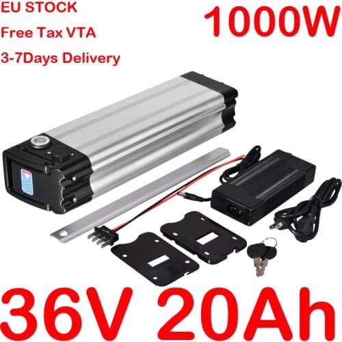 36V 20AH Lithium Battery 36V 250W 350W 500W 1000W Ebike Battery 36V 20Ah 18Ah 15Ah 13Ah 10Ah Electric Bike Battery+2A charger