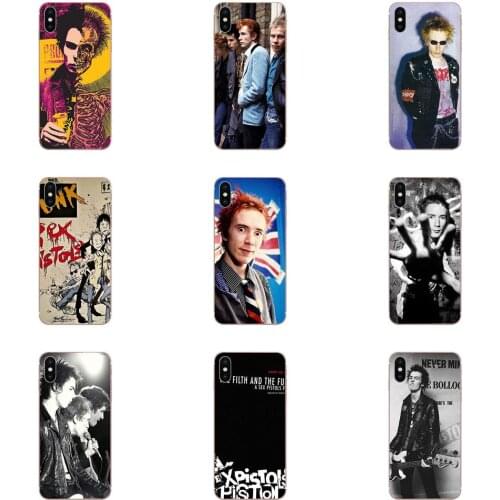 Soft Protector Phone Cases For Xiaomi Mi A1 A2 A3 CC9 CC9E 9T mi10 mi9 mi8 pro lite SE Sex Pistols 1975 London Rock Band