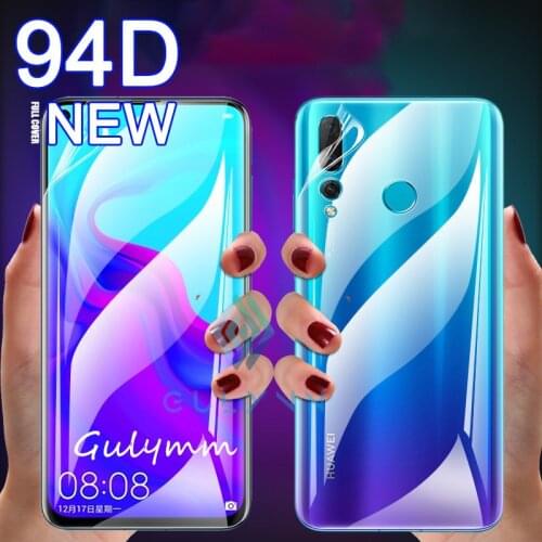 94DD Front & Back Hydrogel Film For Huawei P30 40 P20 Lite P Smart Z Screen Protector For Nova 5 5i Mate 20 Lite Not Glass Film