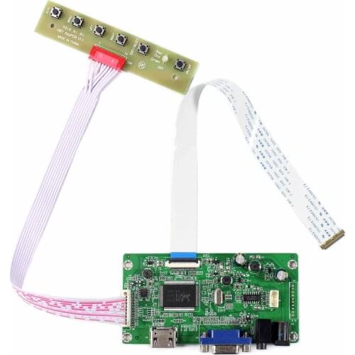 HD MI VGA LCD Controller Board for 11.6inch 13.3inch 1920x1080 VVX13F009G00 VVX11F009G00 lcd display 30Pin EDP LCD Screen