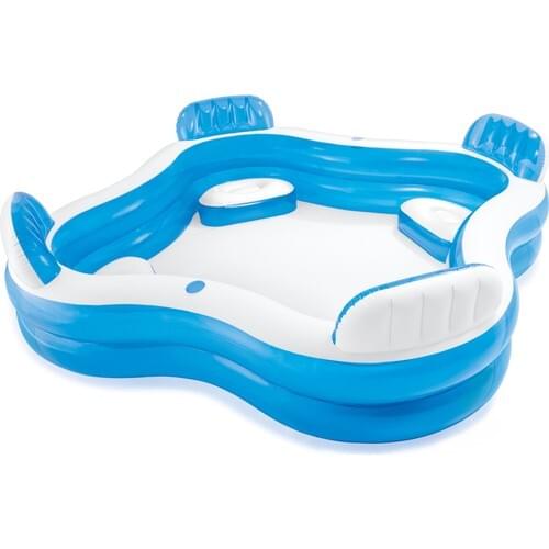 Swim Center Family Lounge Pool 56475 / İntex Kolltuklu Inflatable Pool