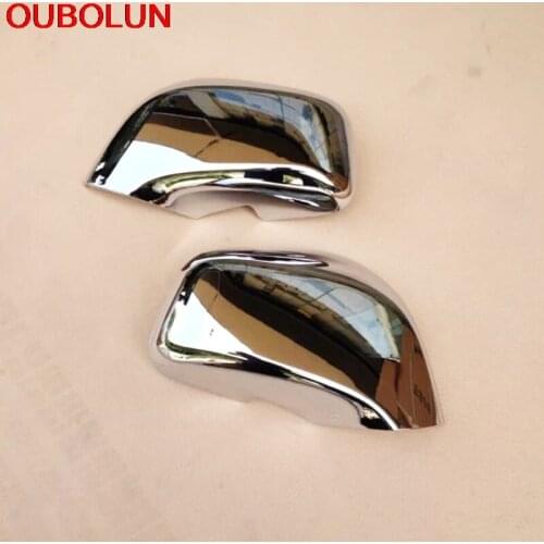 Fit For Chevrolet Trax Tracker 2014 2015 Mirror Cover Side Rearview Mirrors ABS Chrome Decoration Protector Trims 2Pcs/Set