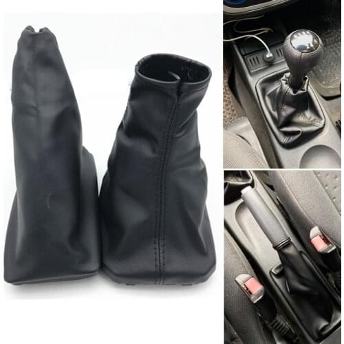 Gear Shift Knob Lever Boot Car Parking Handbrake Grips Dustproof Cover For OPEL CORSA C (01-06) TIGRA B (04-12) COMBO C (01-11)