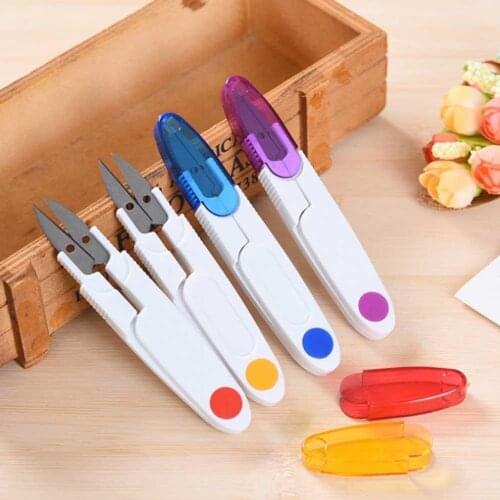 Tailor Sewing Scissors With Cover Trimmer Tools Embroidery Craft Clipper Cutter Tailor Nippers DIY Sewing