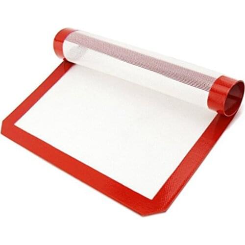 30x21CM Food Grade Silicone Non-Stick Baking Mat Pad Home Kitchen Cooking Double Sided Rolling Dough Mat Sheet Tools