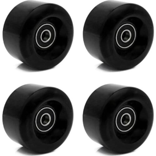 Skateboard Soft Wheels High Speed ​ 58mm*32mm PU Durable Double Rocker Roller Skating Parts + 608 Bearings Accessories Newest