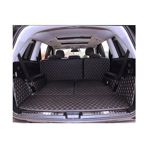 Special trunk mats for Mercedes Benz GLS 350d 7seats - durable cargo liner boot carpets for GLS350d