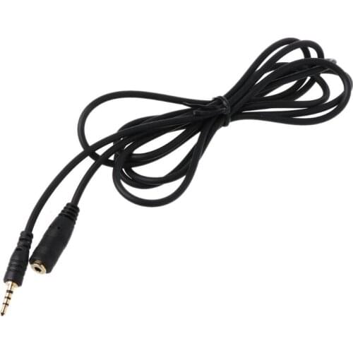 150cm 2.5mm Male to Female Jack Extension AUX Cable Cord for Smartphone 2.5mm earphone