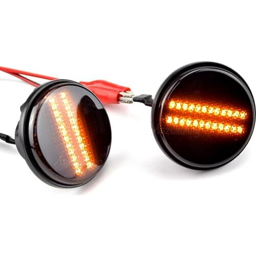 2pcs Dynamic LED Side Marker Turn Signal Light Side Repeater 12V Panel Lamp Blinker For Mazda MX-5 MX5 Mk1 Mk2 Mk3 89-2015