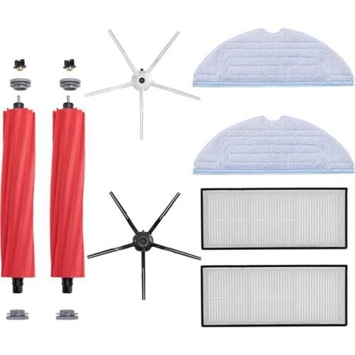 8 Pcs for Xiaomi Roborock S7 T7S Plus of Washable Filter Detachable Main Brush Mop Cloth Side Brush Vacuum Cleaner Parts