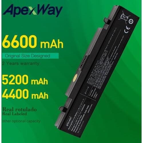4400mAh laptop battery for Samsung NP300 RC710 RF411 RF512 RF711 RF712 RV420 RV440 RV509I RV520 RV540 RV72 AA-PB9NC5B AA-PB9NC6B