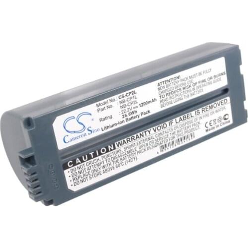 Cameron Sino 1200mAh battery for CANON Selphy CP- 500 CP-100 CP-1000 CP-710 Photo Printers NB-CP1L NB-CP2L NB-CP2LH