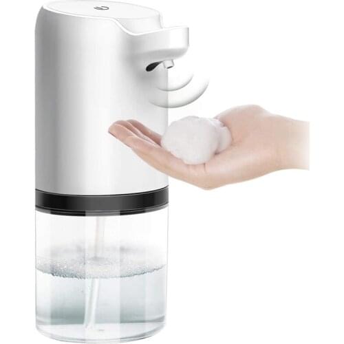 Soap Dispenser Automatic,Contactless Soap Dispenser,400Ml USB Rechargeable Foaming Soap Dispenser For Kitchen,Bathroom