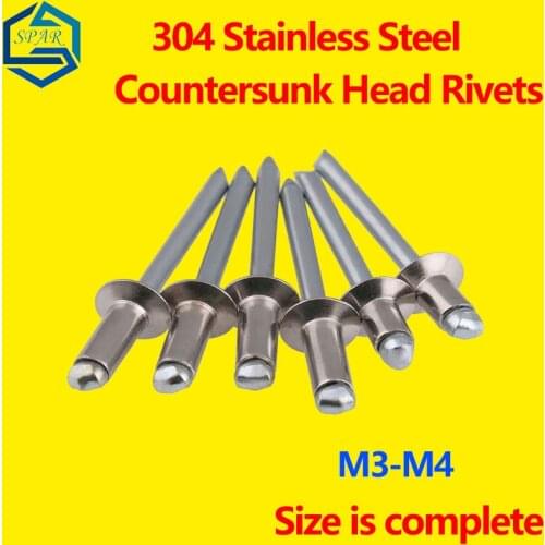 Blind Rivets Open End Blind Rivets Countersunk Head Rivets flat Head Rivets Aluminum Rivets Stainless Steel Cored Rivets GB