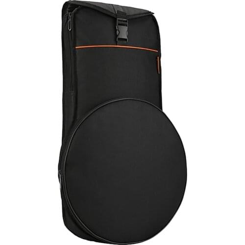 Black Thick Oxford Cloth Dumb Drum Bag Portable Snare Drum Stick Stick Sheet Music Practice Pad Percussion Accessories