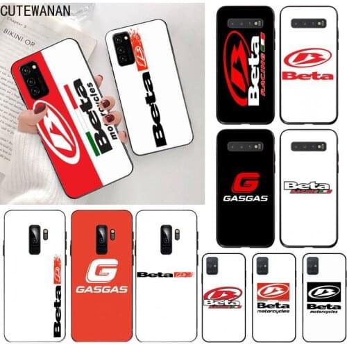 BETA RACING GASGAS black Phone Case Hull for Samsung S20 plus Ultra S6 S7 edge S8 S9 plus S10 5G lite 2020