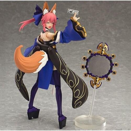 Action Figure Collection Model Toy Anime Fate Stay Night Figure Figure Tamamo No Mae 304# Movable Joints PVC 14cm First Edition