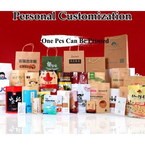 Custom Printing Plastic Packaging Bags Customized With Own Logo Printing Bag Packaging Gift Pouch Special Custom-made Design