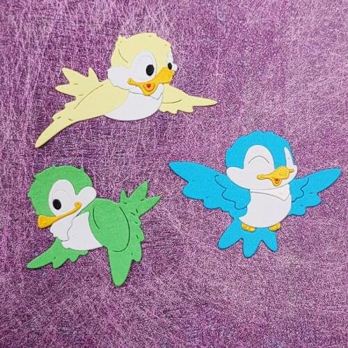 M68E Birds Metal Cutting Dies Stencil DIY Scrapbooking Album Paper Card Template Mold Embossing Decoration