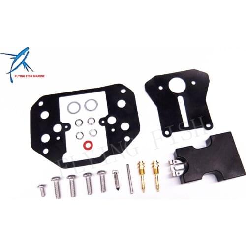 6F6-W0093-00-00 2-Stroke Outboard Motor Carburetor Repair Kit for Yamaha 40HP Old Model Outboard Motors G