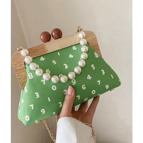 New Fashion Digital Printed Leather Shoulder Bag Chains Crossbody Bag for Women 2021 Purses and Handbags Luxury Design Erpaquete