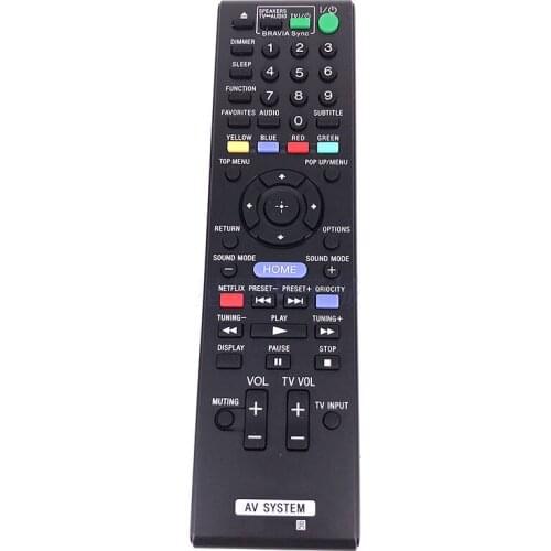 New Remote Control for SONY BDVE3100C BVD-E2100 BDV-E790W BDV-N990W BDV-580 BDV-EF200 AV System