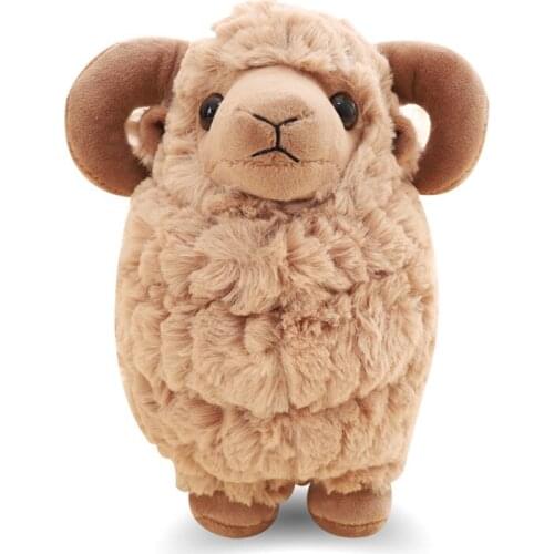 Lifelike sheep goat Plush doll soft stuffed Simulated animal very cute Suitable as a gift Great beautiful