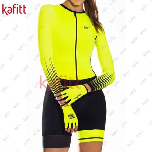 Cavite cycling top womens sweatshirt suit conjunto mooletom feminino womens sexy tights Female clothing cycling jumpsuit
