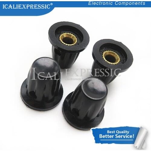 10PCS Bakelite potentiometer knob hole: 4MM for WH5 WXD3-13 K17-01 potentiometer In Stock