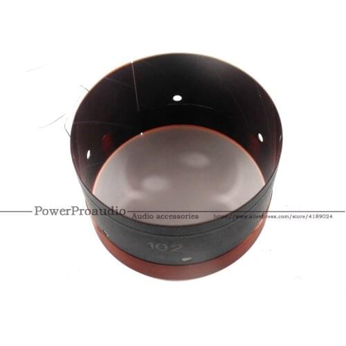 102MM Bass Voice Coil Woofer With Sound Air Outlet Hole For 12 inch -18 inch Subwoofer Speaker 8OHM