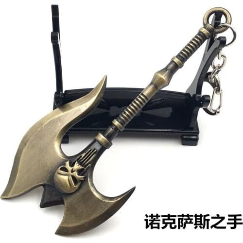 15 Styles Game Weapon Keychain Key Chain Ring 12.5cm for Children Gift