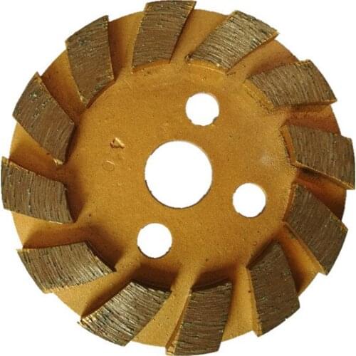 100MM Inch Diamond Rough Grinding Disc Concrete Metal Cutter Free Shipping 1pcs/ 4PCS