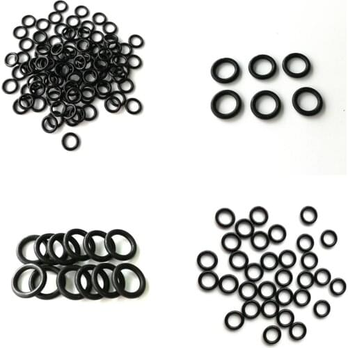 CS1.27mm ID1.07mm NBR Fluoro Rubber O-Ring Washer Seal Plastic gasket Silicone ring film oil and water seal gasket sealing