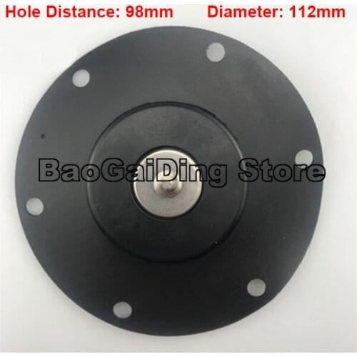 1.25" Inch Electromagnetic Pulse Valve Diaphragm DMF-Z-35P DN35 Hole Distance 98mm, Diameter 112mm