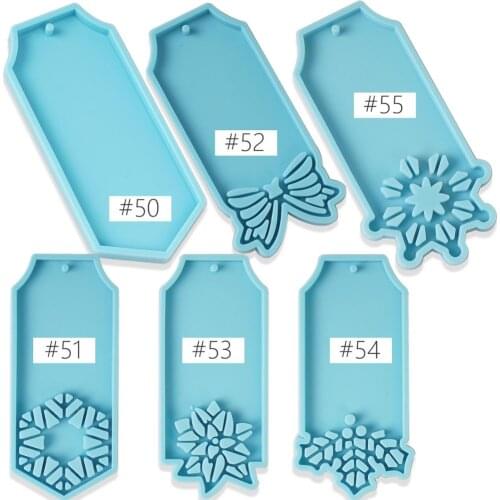 Resin Hotel Tag Mold Hanging Tag Silicone Molds for Resin,Dog Tag Molds,Keychain Molds