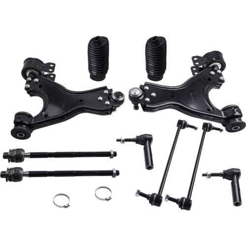 12X Suspension Kit For GMC Acadia 07-15 Front Control Arms Ball Joints Tie Rod Ends ES800286