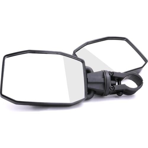 Motorcycle Rearview Mirror Measuring Mirror ABS Material Motorcycle Modified Parts Rearview Mirror Suitable for Beach Bikes