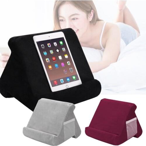 Soft Pillow Lap Stand For IPad Smartphones Books MagazinesTablet Multi-Angle Phone Cushion Laptop Holder
