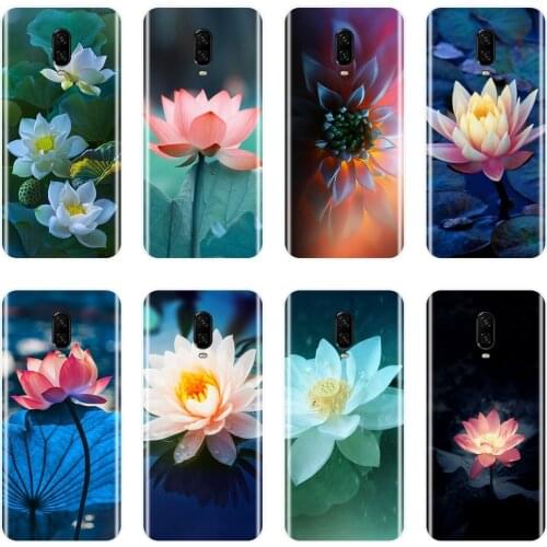 Pink Flower Floral Aesthetic Pretty Phone Case For One Plus 3 3T 5 5T 6 6T Soft Silicone Back Cover For OnePlus 6 6T 5 5T 3 3T