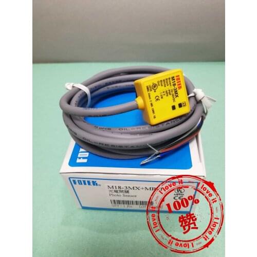 New original m18-3mx photoelectric switch M18-3MX+MR-1 sensor will be fined 10 for one fake