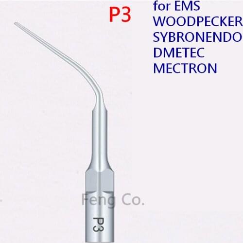 P3 Ultrasonic Scaler Tips Endo Perio Dental Scaling Fit EMS Woodpecker Handpiece Dentistry Instrument