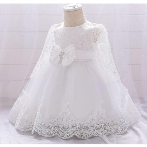 Girls Birthday Dress For Baby Christmas Baby Girl Baptism Dresses 1 2 Years Old Baby Birthday Party Vestido Toddler Outfits