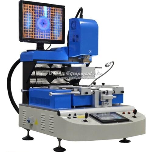 Semi-automation LY-G850 Optical Alignment Rework Station 3 Zones BGA Soldering Station Laptop Motherboard Repairing