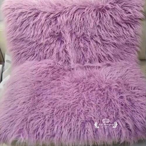 Newborn Photography Props Baby Blanket Faux Fur Rug Stuffers Basket Flokati Stuffer Soft Long Fur Backdrop Fotografia