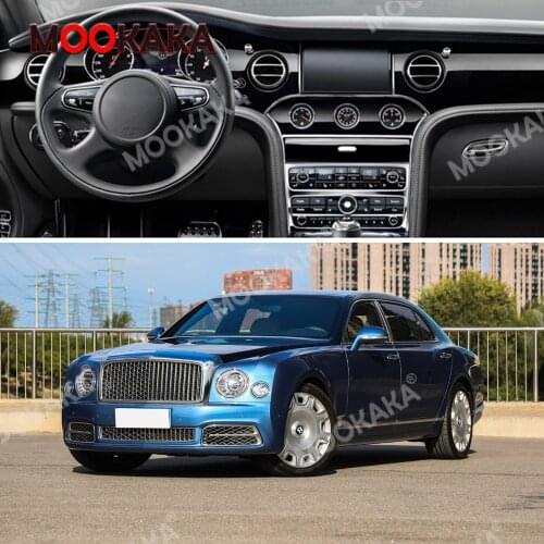 Tesla Style Android 10 4+64GB Car GPS Navigation For Bentley Mulsanne 2012-2019 Radio Stereo Multimedia Player Headunit Recorder