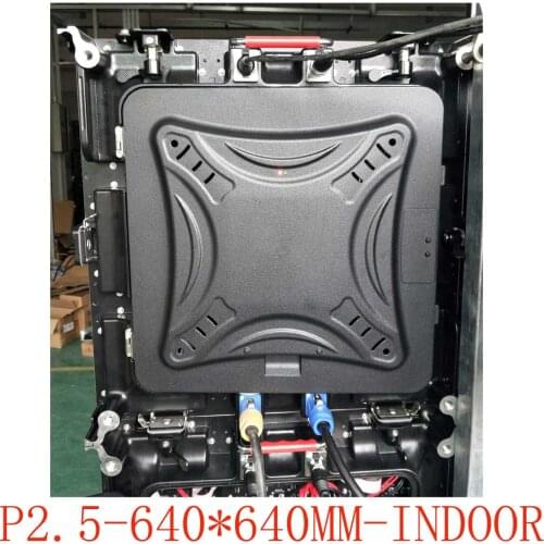 Aluminium die casting boxP2.5 indoor led display Module board 64x64 pixels High resolution 1/32 Scan hub75led sign led screen
