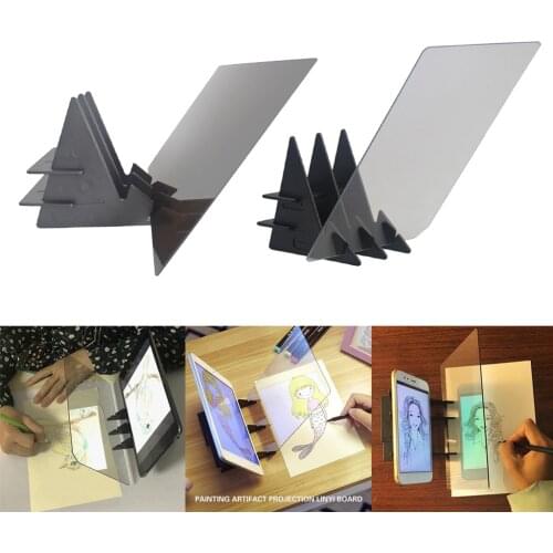 Set of 2 Creative Optical Drawing Board Drawing Projector DIY for Kids
