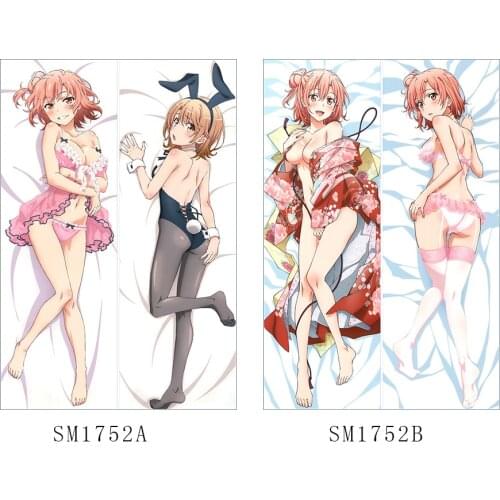 Anime SNAFU,Hamachi,OreGairu Sexy Hugging Body Pillow Case Pet Pillowcases Cover Double-Sided modified 2way Tricot